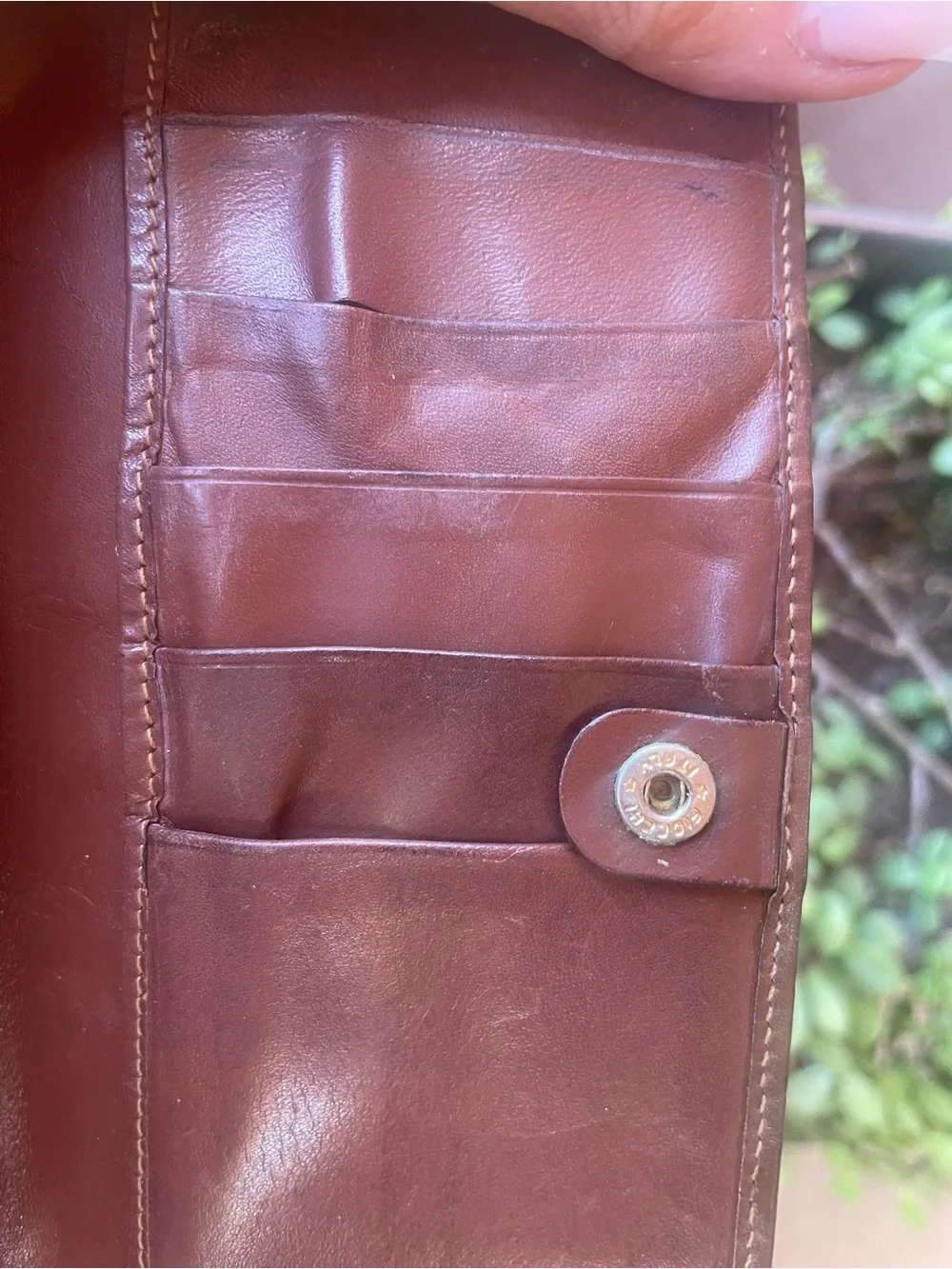 Burberry Beige Brown Check Floral Trim Continental Wallet - Picture 10 of 15